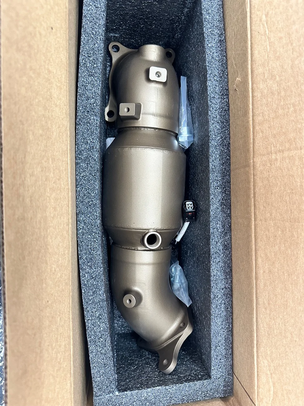 Acura Integra FS: TSP catted downpipe, stud kit, and heat blanket IMG_6618