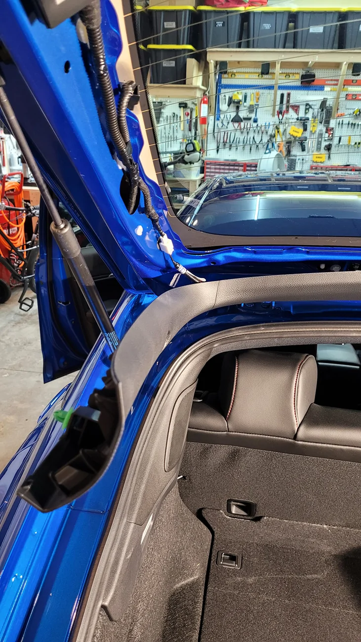 Acura Integra Rear Dashcam Install on 23+ Integra (DE4/DE5) 20260524_130837