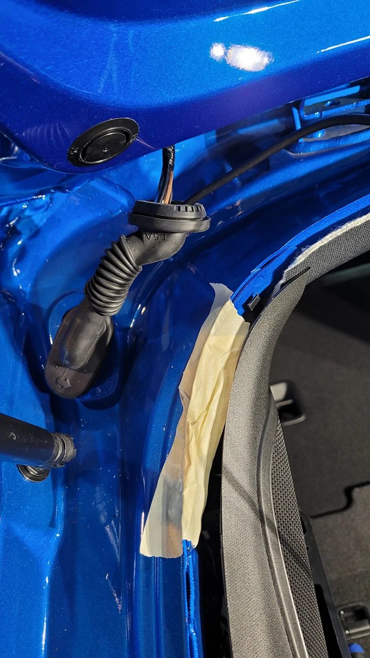 Acura Integra Rear Dashcam Install on 23+ Integra (DE4/DE5) 20260524_154829