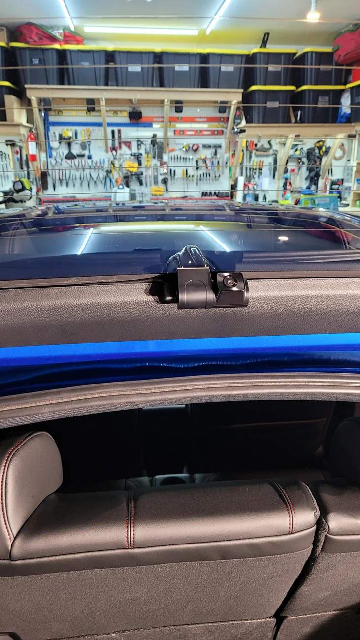Acura Integra Rear Dashcam Install on 23+ Integra (DE4/DE5) 20260524_165305