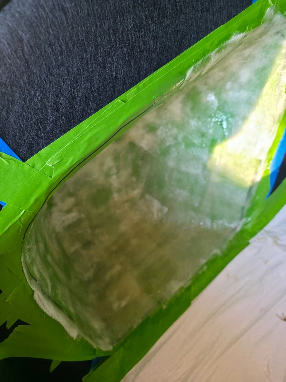 Acura Integra I fiberglassed my own 10 inch subwoofer enclosure Sub3 (2) (Large)