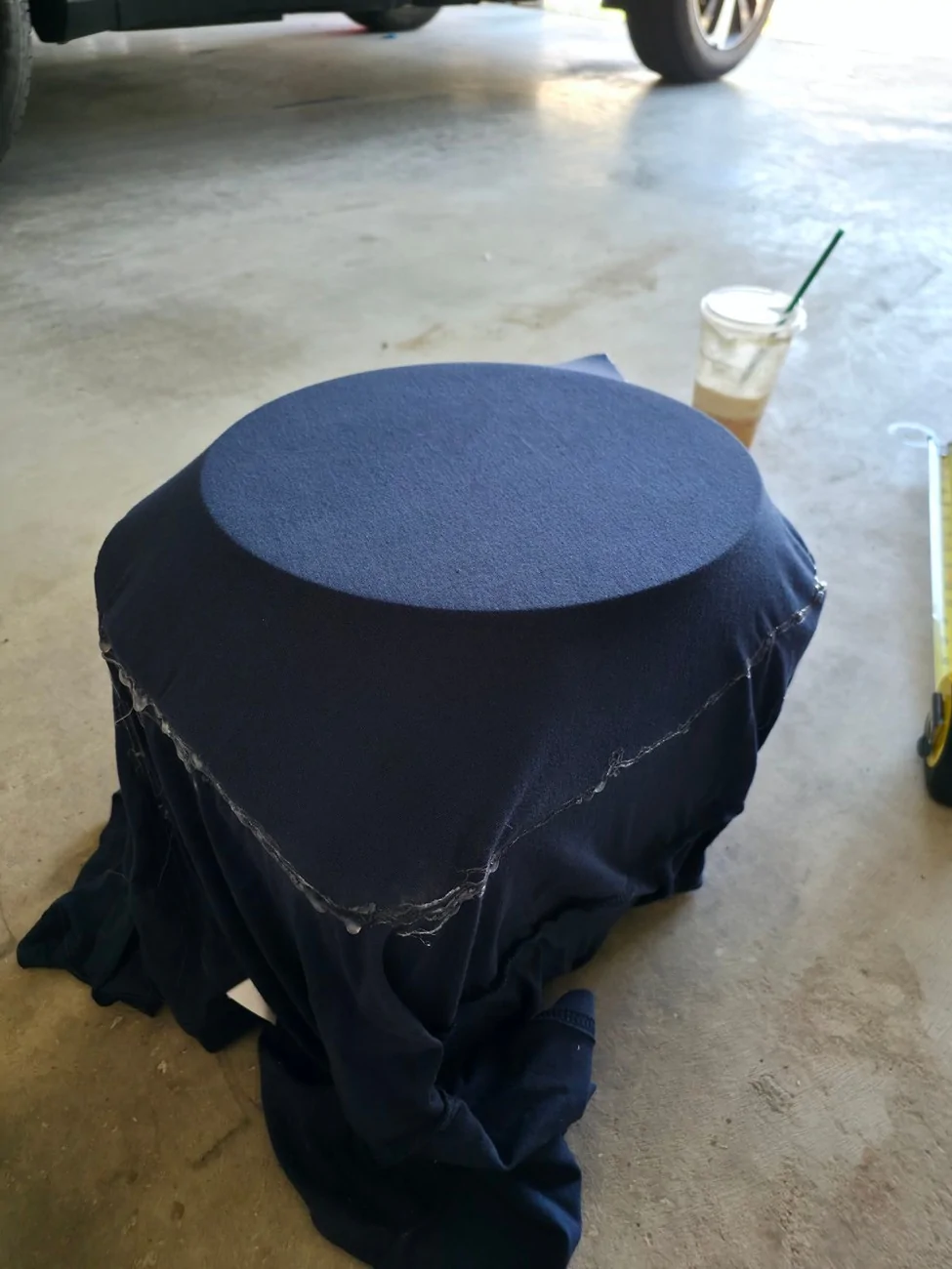 Acura Integra I fiberglassed my own 10 inch subwoofer enclosure Sub7 (Large)