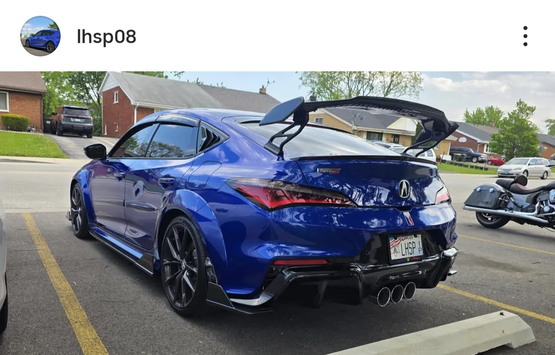 Acura Integra Added the FL5 Spoiler 1000344788