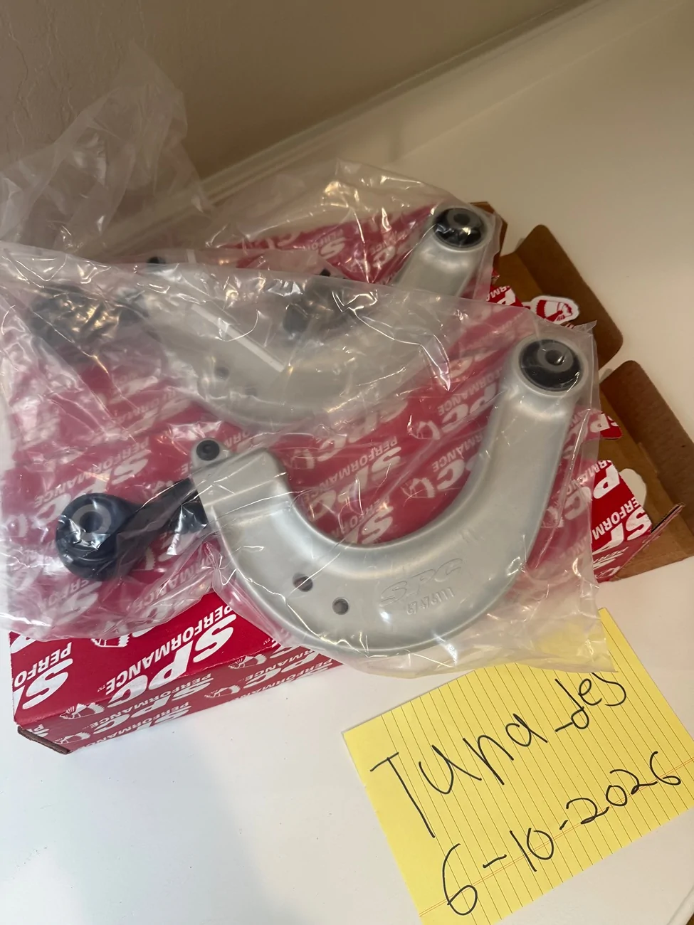 Acura Integra BRAND NEW UNUSED SPC REAR CAMBER ARMS IMG_8289