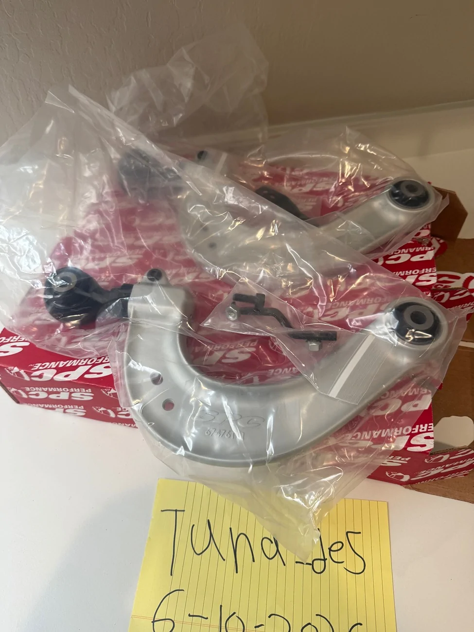 Acura Integra BRAND NEW UNUSED SPC REAR CAMBER ARMS IMG_8290