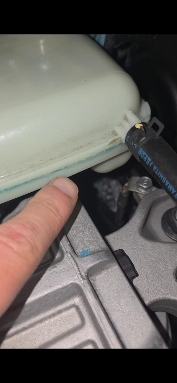 Acura Integra Integra Type-S Expansion tank failure. 9509