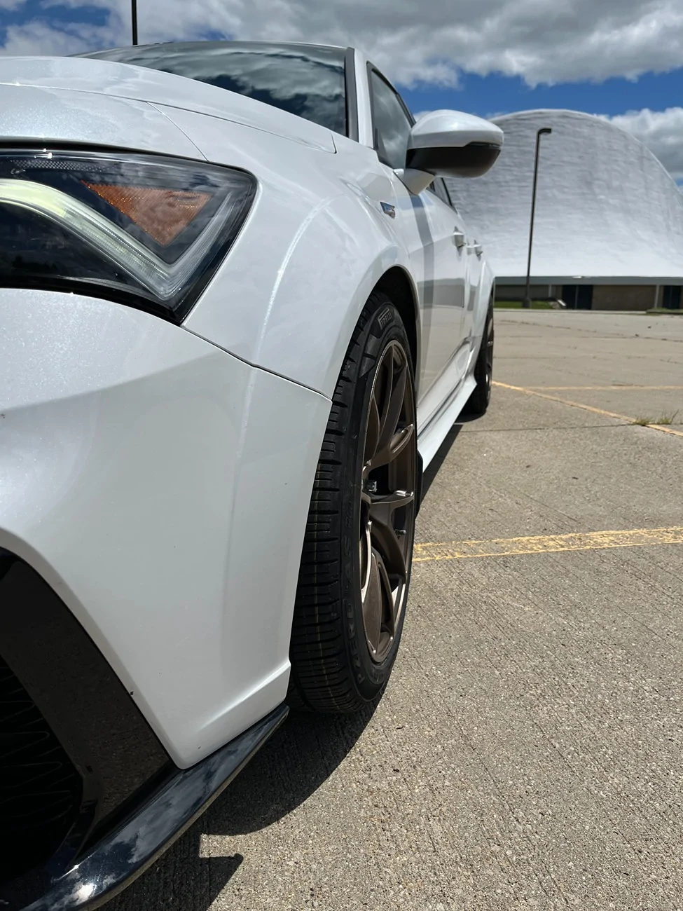 Acura Integra Apex VS-5 18x9.5 +45 Satin Bronze and 255/40R18 IMG_7186