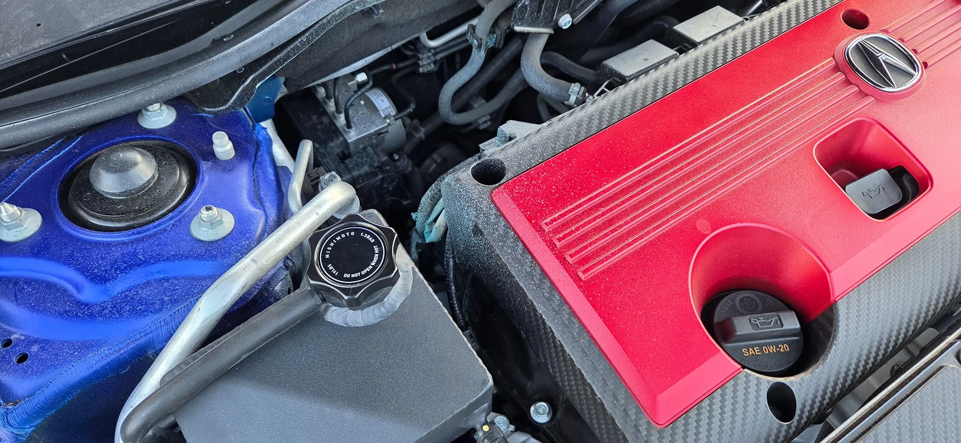 Acura Integra Integra Type-S Expansion tank failure. 9557