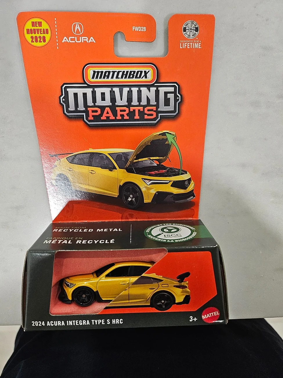 Acura Integra New Matchbox Moving Parts Integra Type S HRC model coming out soon 20260619_103104