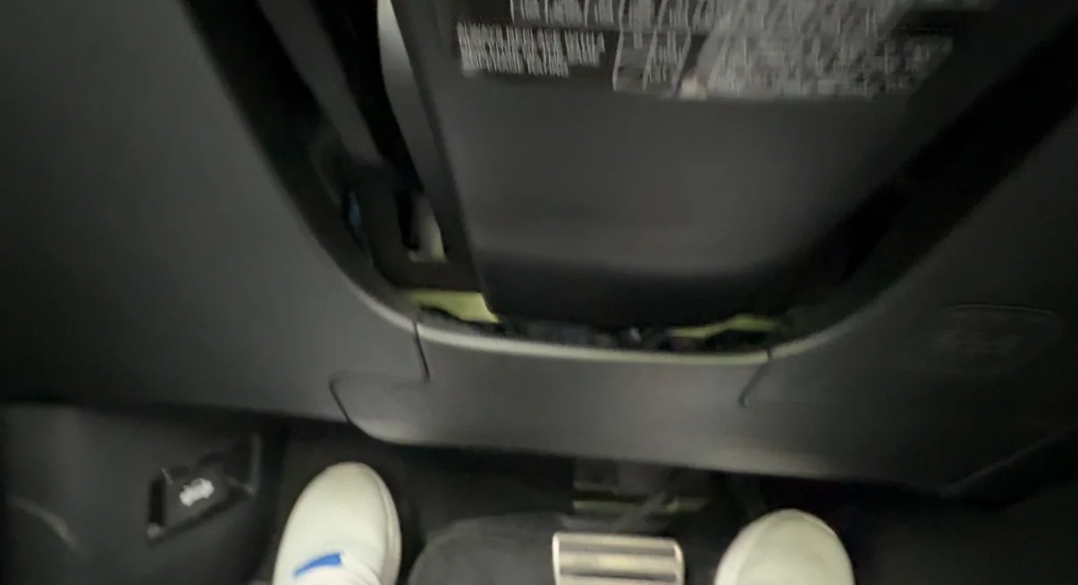 Acura Integra Rattling noise from trim under steering wheel IMG_6382