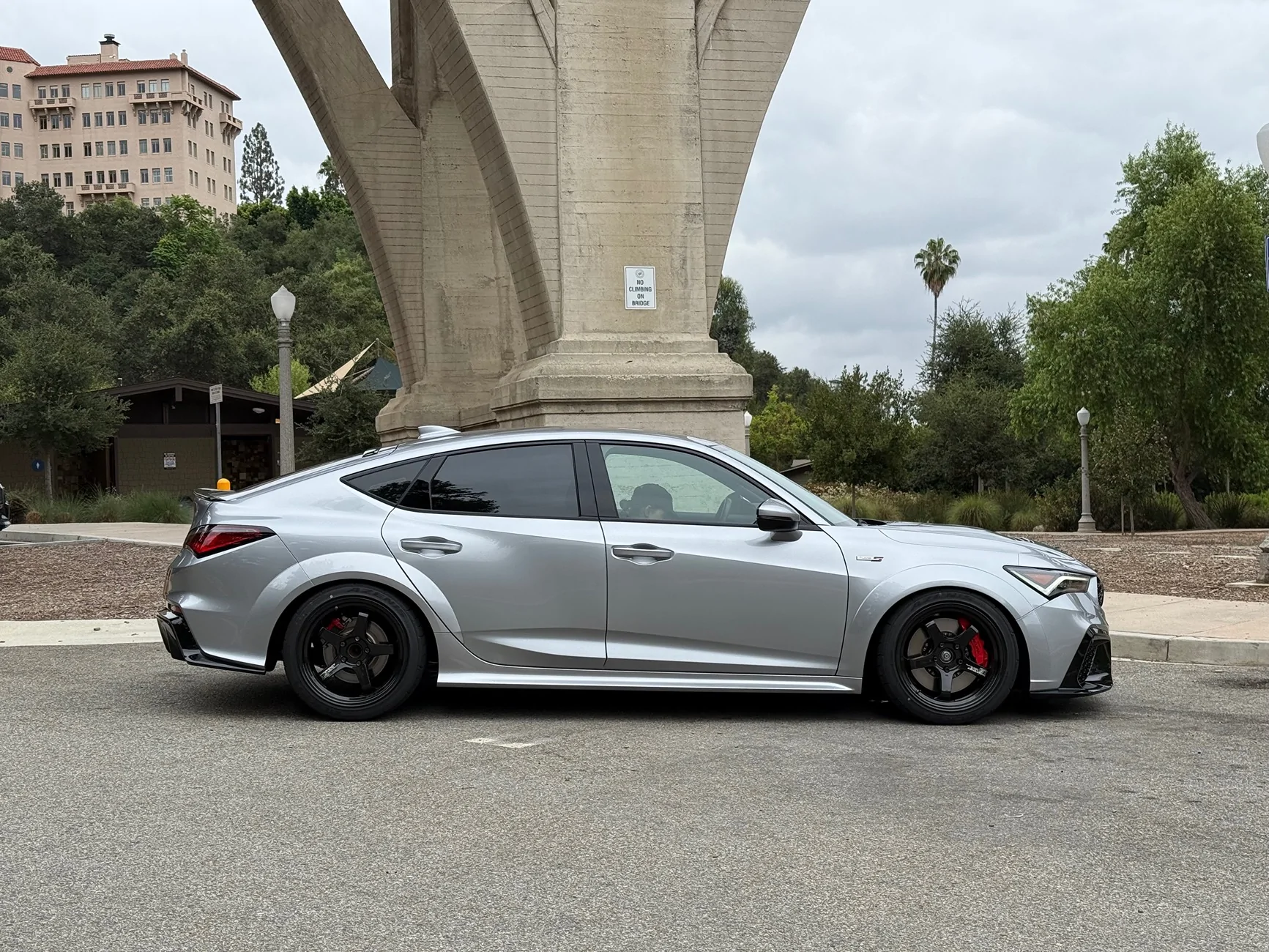 Acura Integra SoCal Lunar Silver over black Street/Light Track build IMG_1610