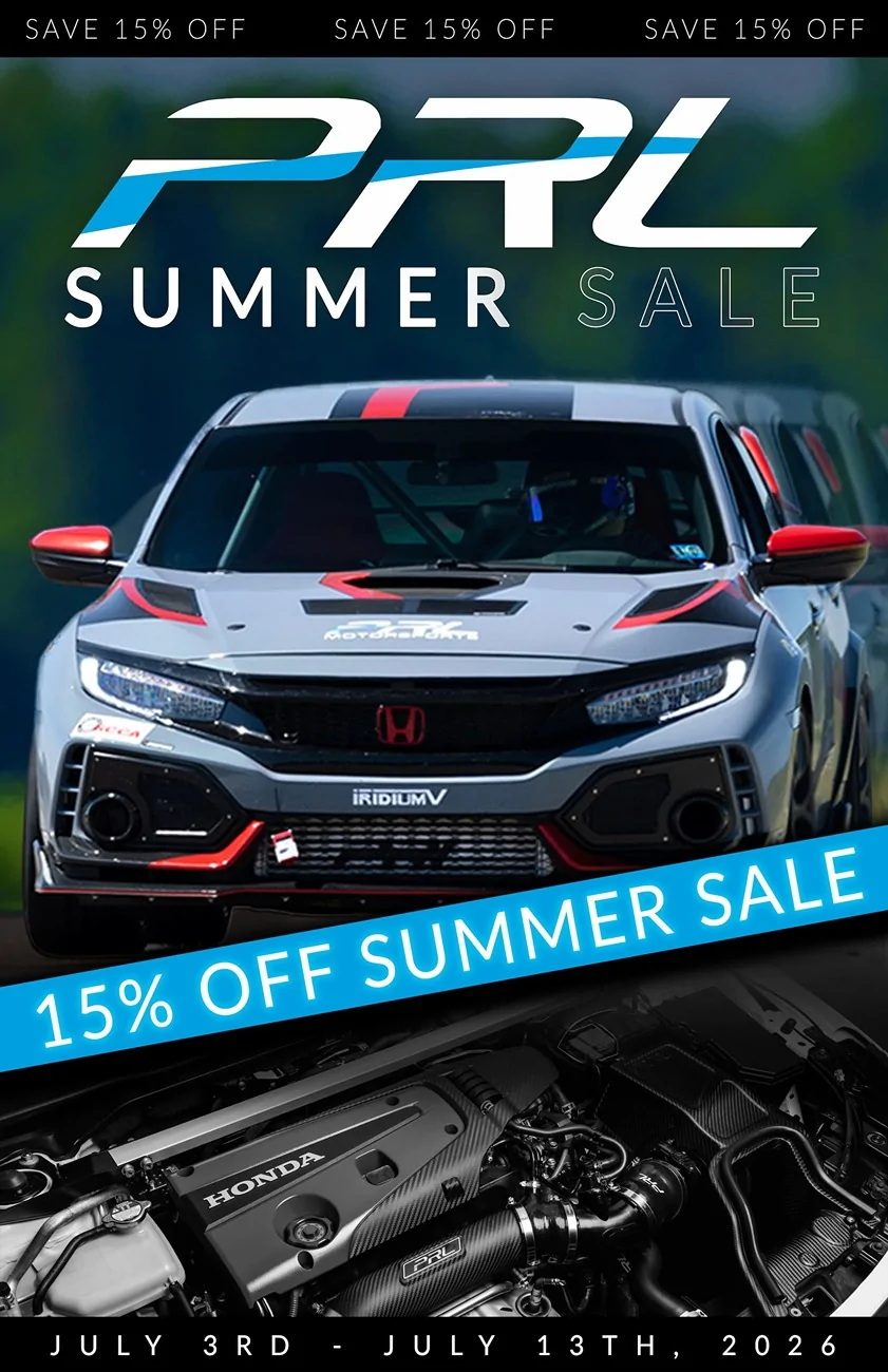 Acura Integra PRL Motorsports Summer Sale – 15% OFF Starts Today! PRL Summer Sal