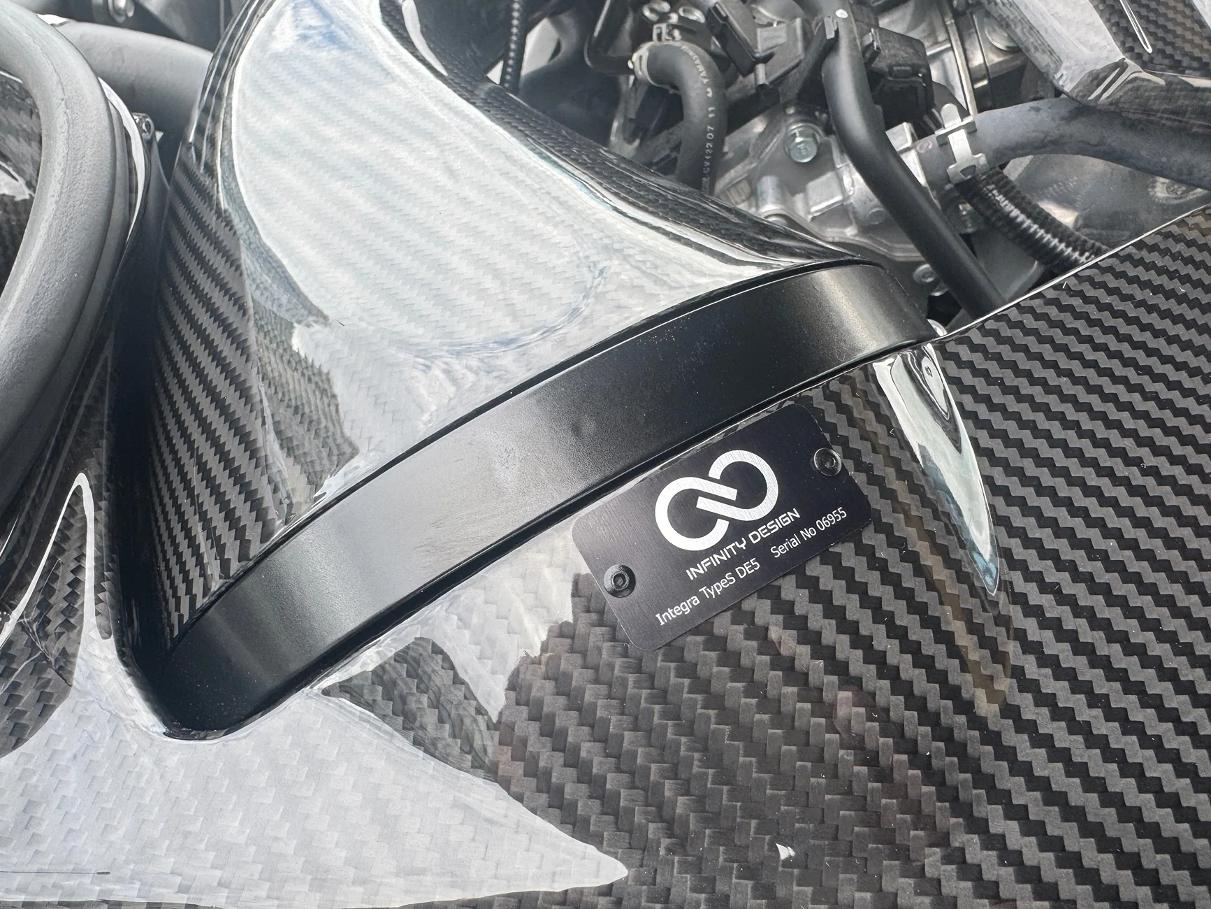 Acura Integra Infinity design intake and inlet pipe IMG_4820