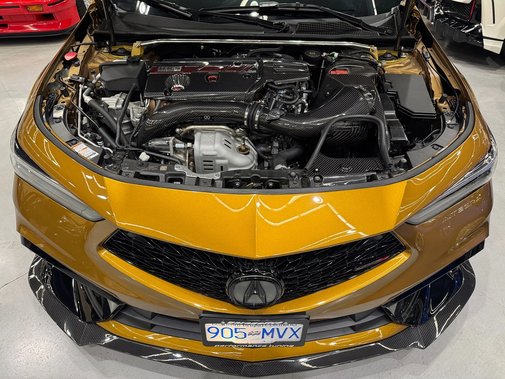 Acura Integra Infinity design intake and inlet pipe IMG_4782