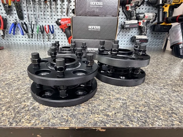 Acura Integra Bonoss Wheel Spacers - 2 x 15mm + 1 x 20mm IMG_1015
