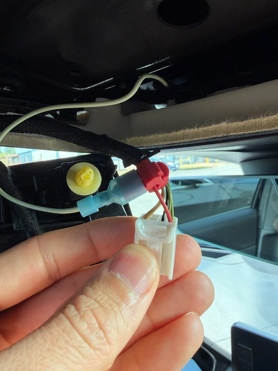 Acura Integra Retrofit Honda Civic Dimming Mirror w/ Homelink IMG_4620