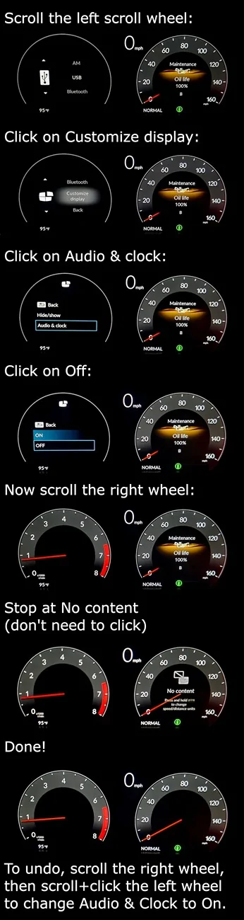 Acura Integra Integra Tech Tips: weird and wonderful things your car does speedometer-steps