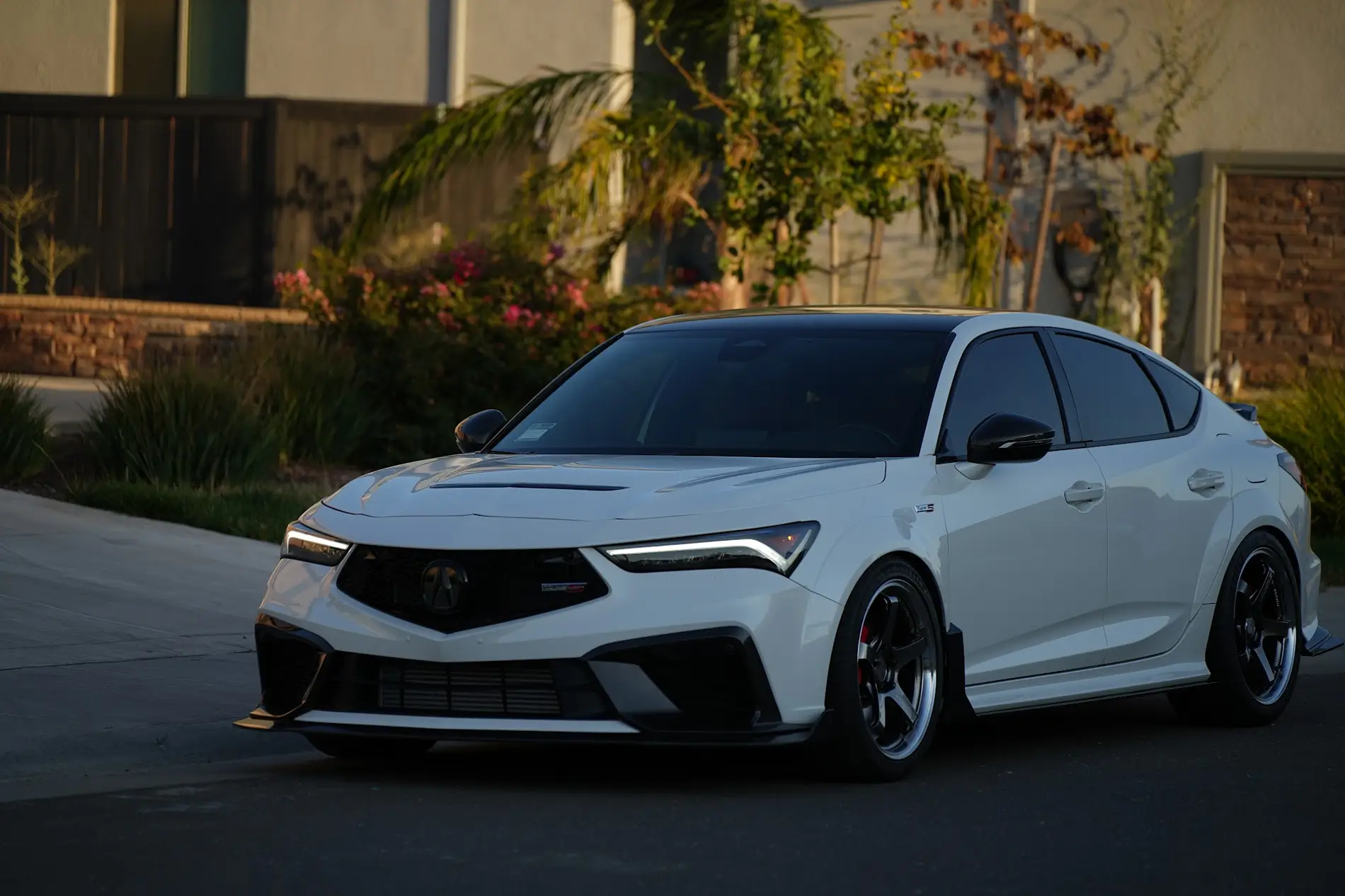 Acura Integra HRC Inspired Carbon Fiber Side Skirts (FULL KIT On the Car!) | JOGON 1786258813259-4o