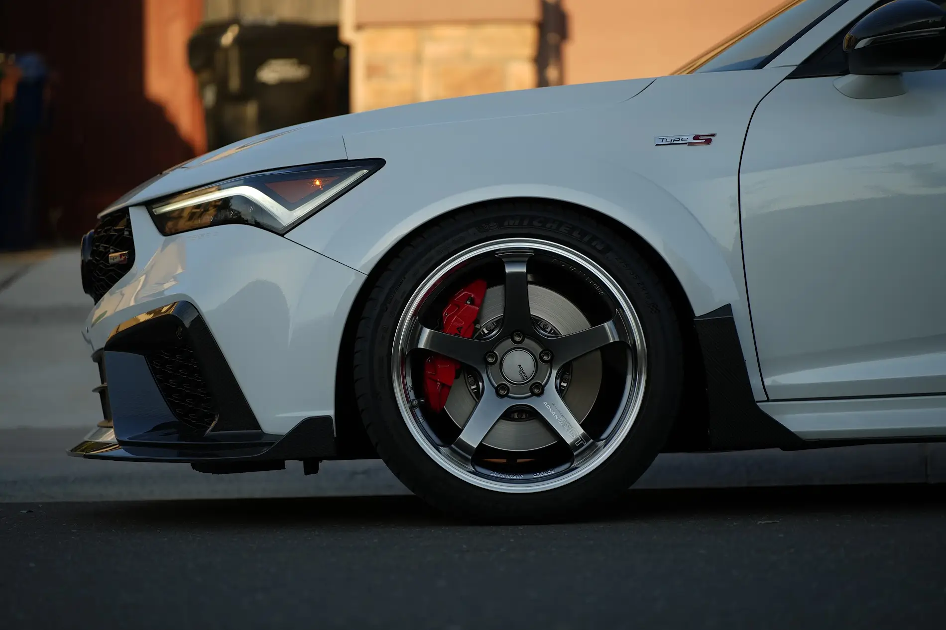 Acura Integra HRC Inspired Carbon Fiber Side Skirts (FULL KIT On the Car!) | JOGON 1786258829451-63