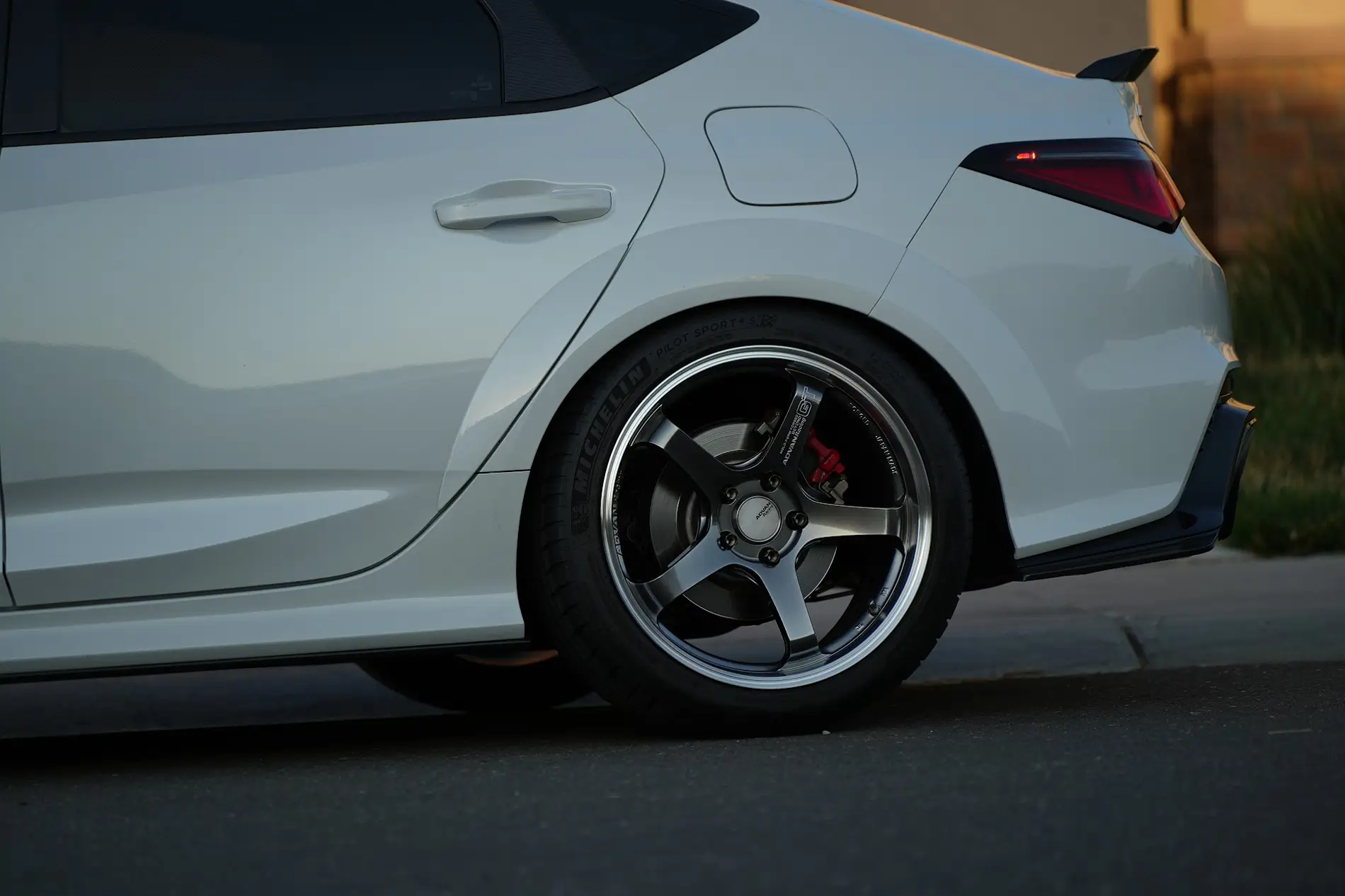 Acura Integra HRC Inspired Carbon Fiber Side Skirts (FULL KIT On the Car!) | JOGON 1786258844519-fo