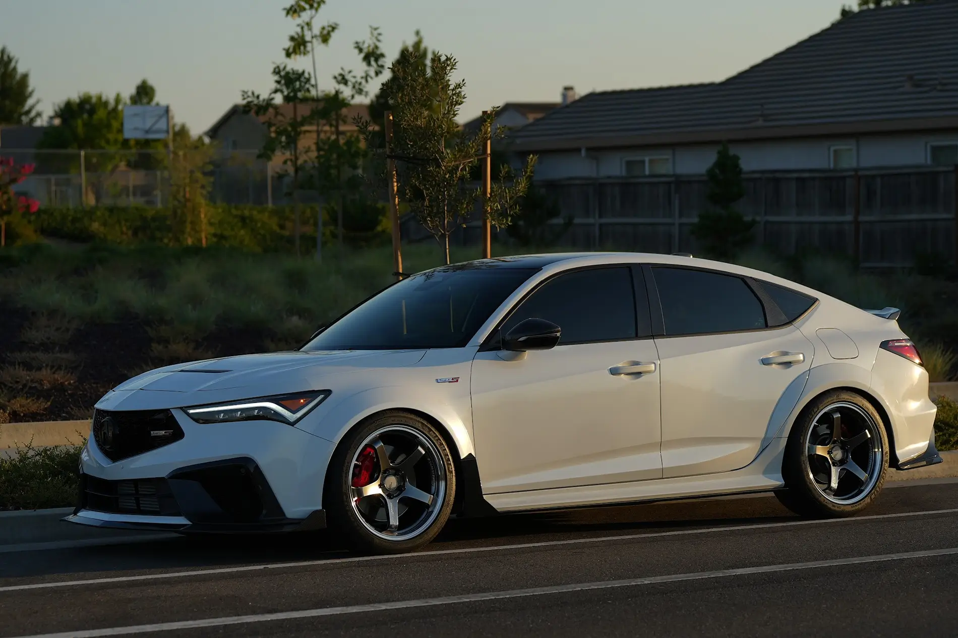 Acura Integra HRC Inspired Carbon Fiber Side Skirts (FULL KIT On the Car!) | JOGON 1786258879671-19