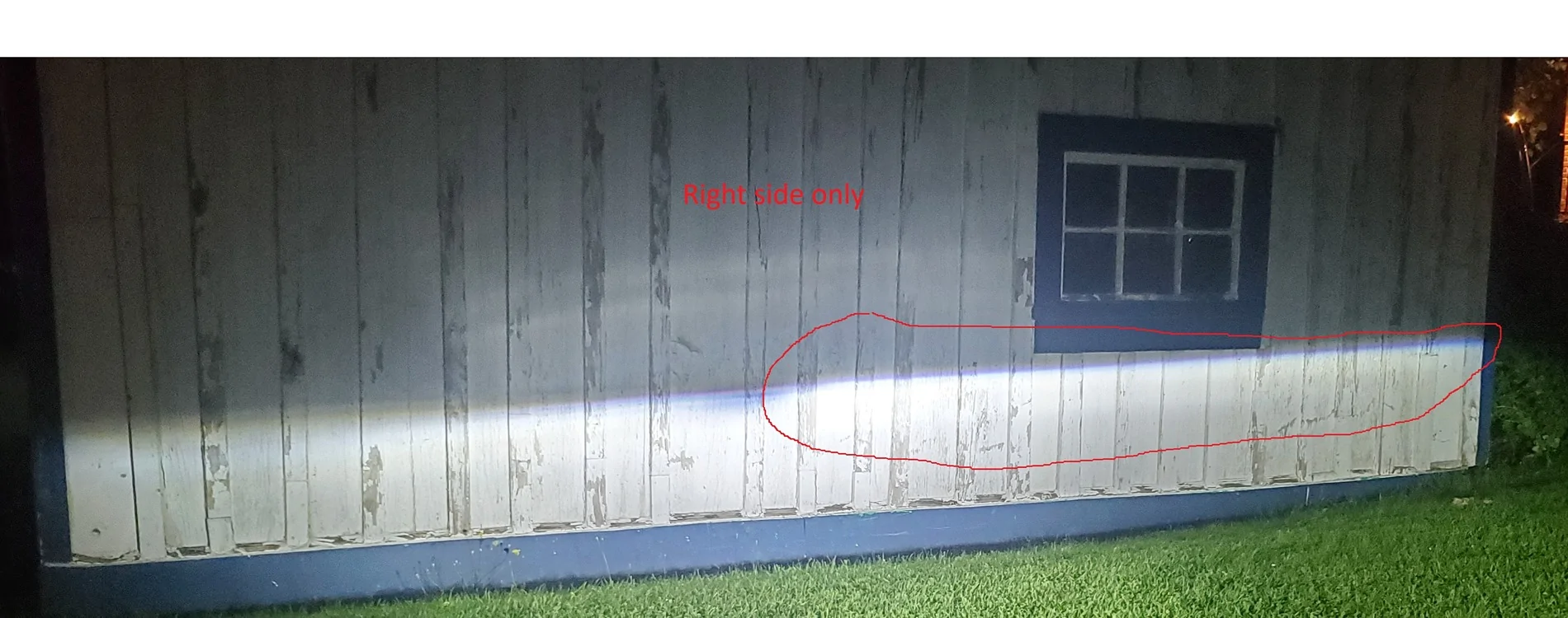 Acura Integra Headlights light cutoff question right