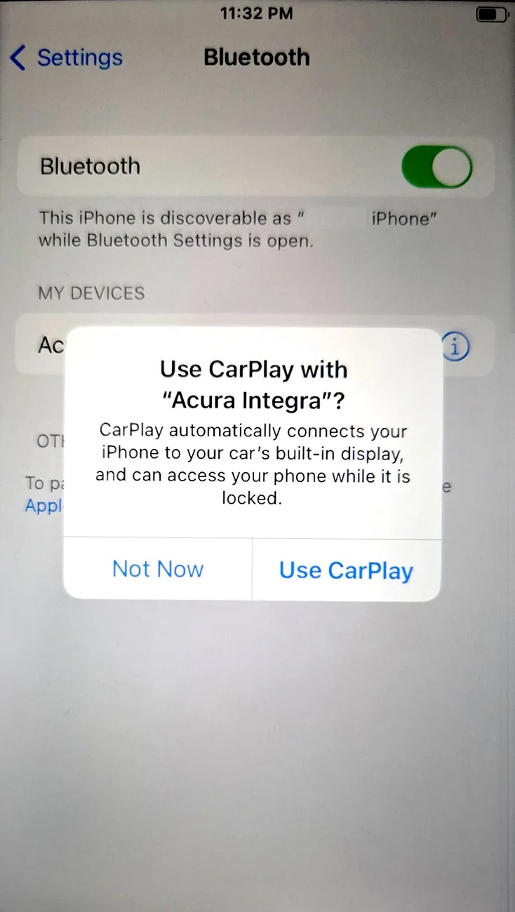 Acura Integra Integra Tech Tips: weird and wonderful things your car does d-carplay-question