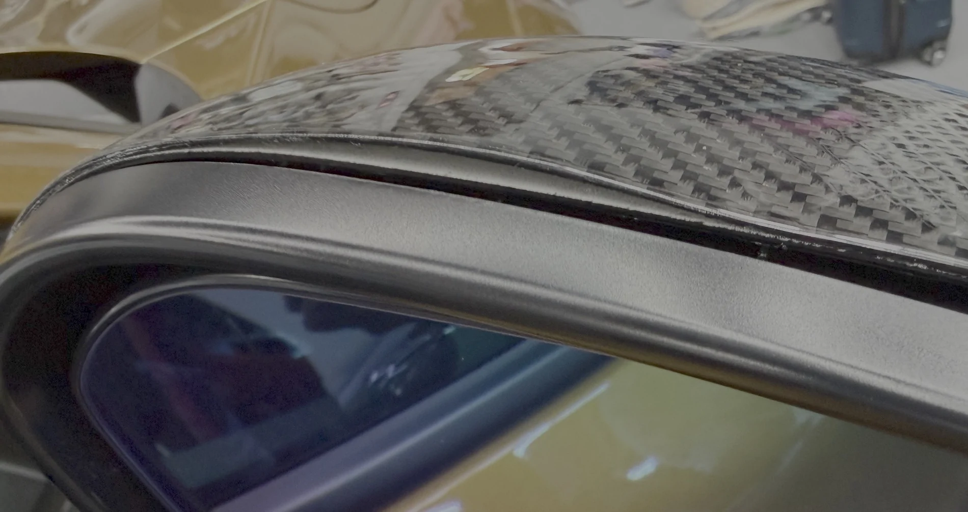 Acura Integra Quality issue and support with Synth Carbon Mirror Caps Cap_1