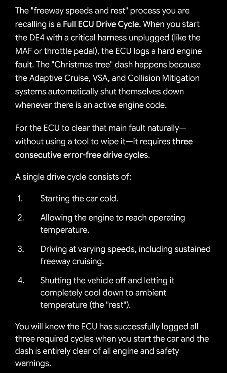 Acura Integra Cannot clear parking assist and brake assist warnings! Screenshot_20260912_084129_Googl