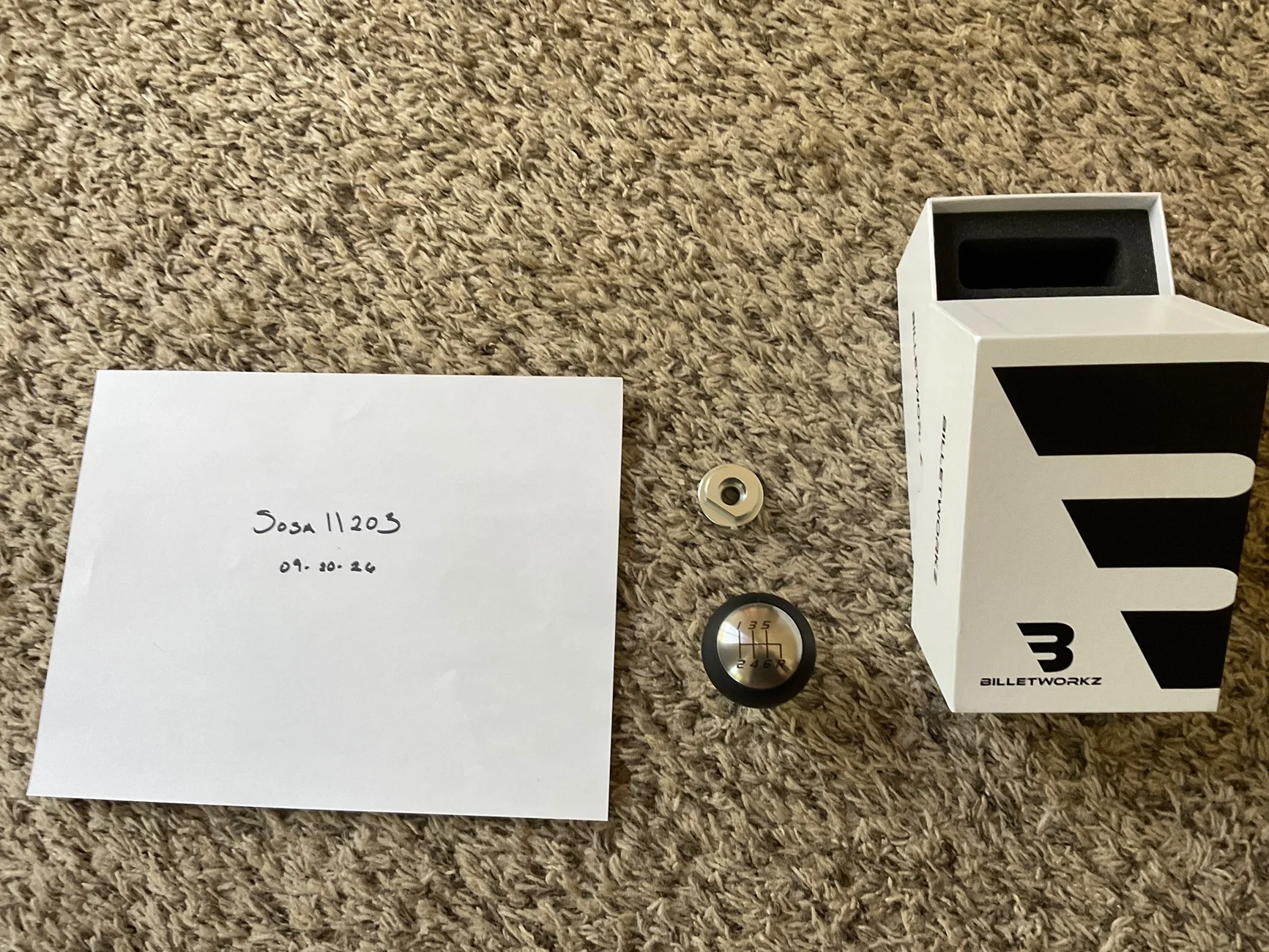 Acura Integra Billetworkz The Fusion shift knob IMG_0790