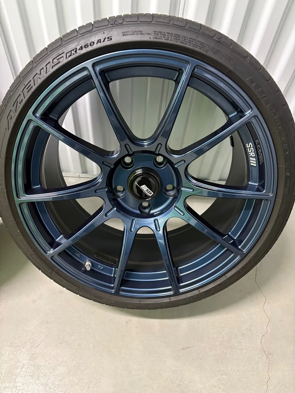 SSR gtx01 19x9.5//5x120// +38 offset With Falken Azenis 460 a/s