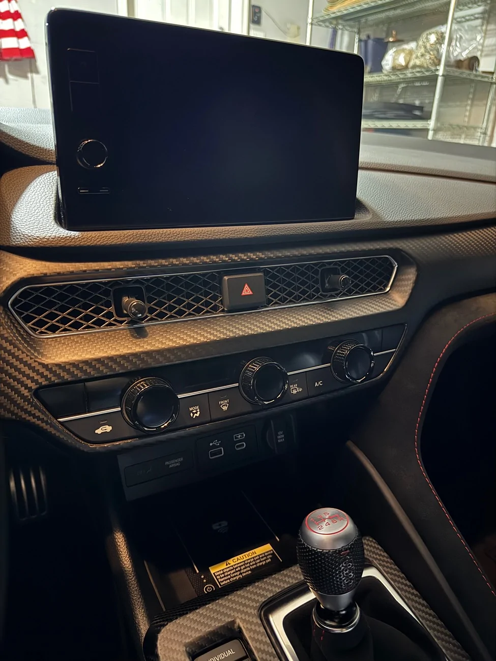 Acura Integra Gloss Black Climate Control Knobs from STRIX - Fits All Integras IMG_3407