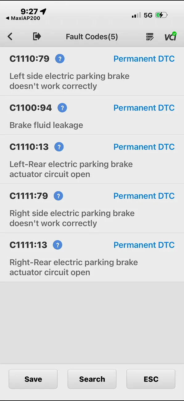 Acura Integra Electronic Parking Brake Issue after rear brake pad change IMG_4520