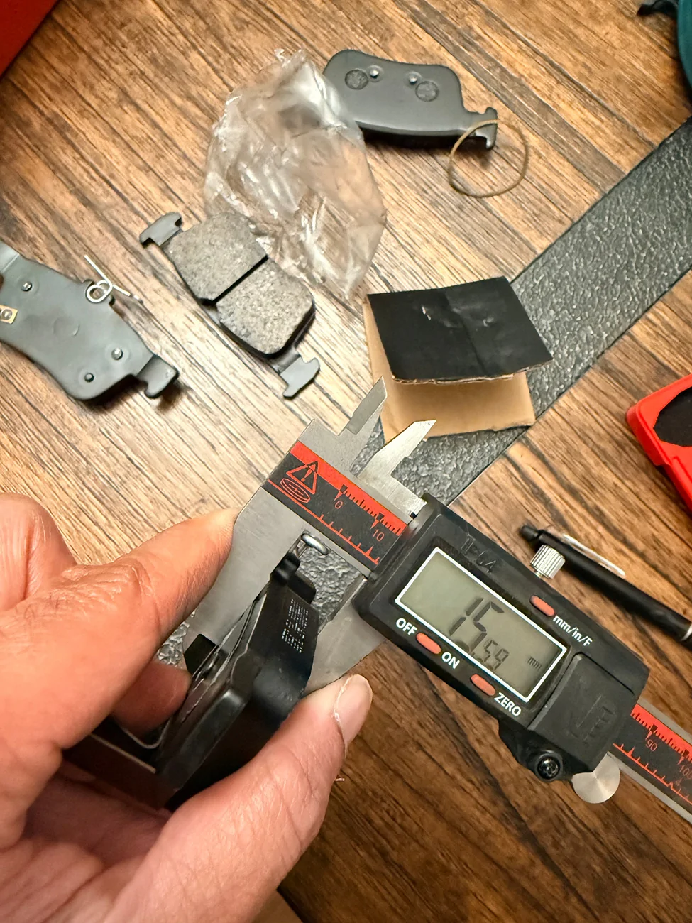 Acura Integra Electronic Parking Brake Issue after rear brake pad change IMG_4529