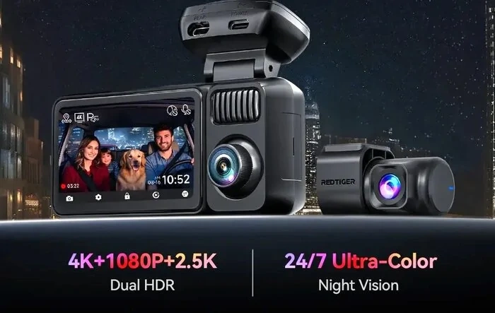 Redtiger F17 Elite Dash Cam Is Here! See Color in the Dark! Grab $140 Discount!