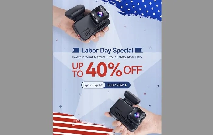 Redtiger Dashcam Labor Day Sale Up to 40% Off! Exclusive Discount for Forum Members!