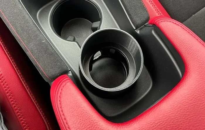 3D Printable Larger Locking Cupholder - Free File Download