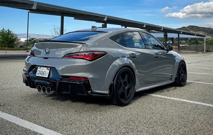 Finally Got the Urban Gray DE5 on Eibach Pro Kit + SW 388 19x9.5 +45 offset wheels — Very Happy!