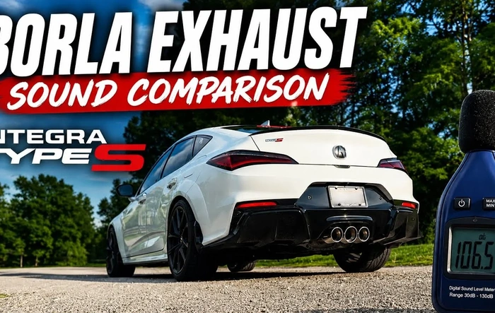 Borla Exhaust sound comparison video